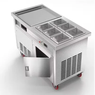 Ice Cream Roll Machine Double