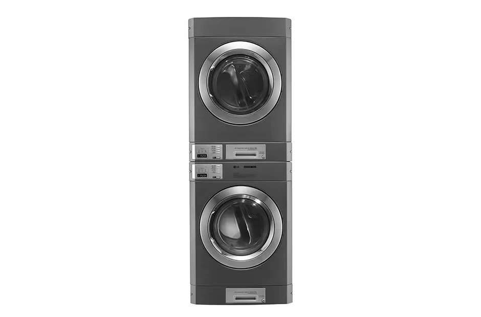 Lg Commercial Front Load Washing Machine With A Tumble Dryer
