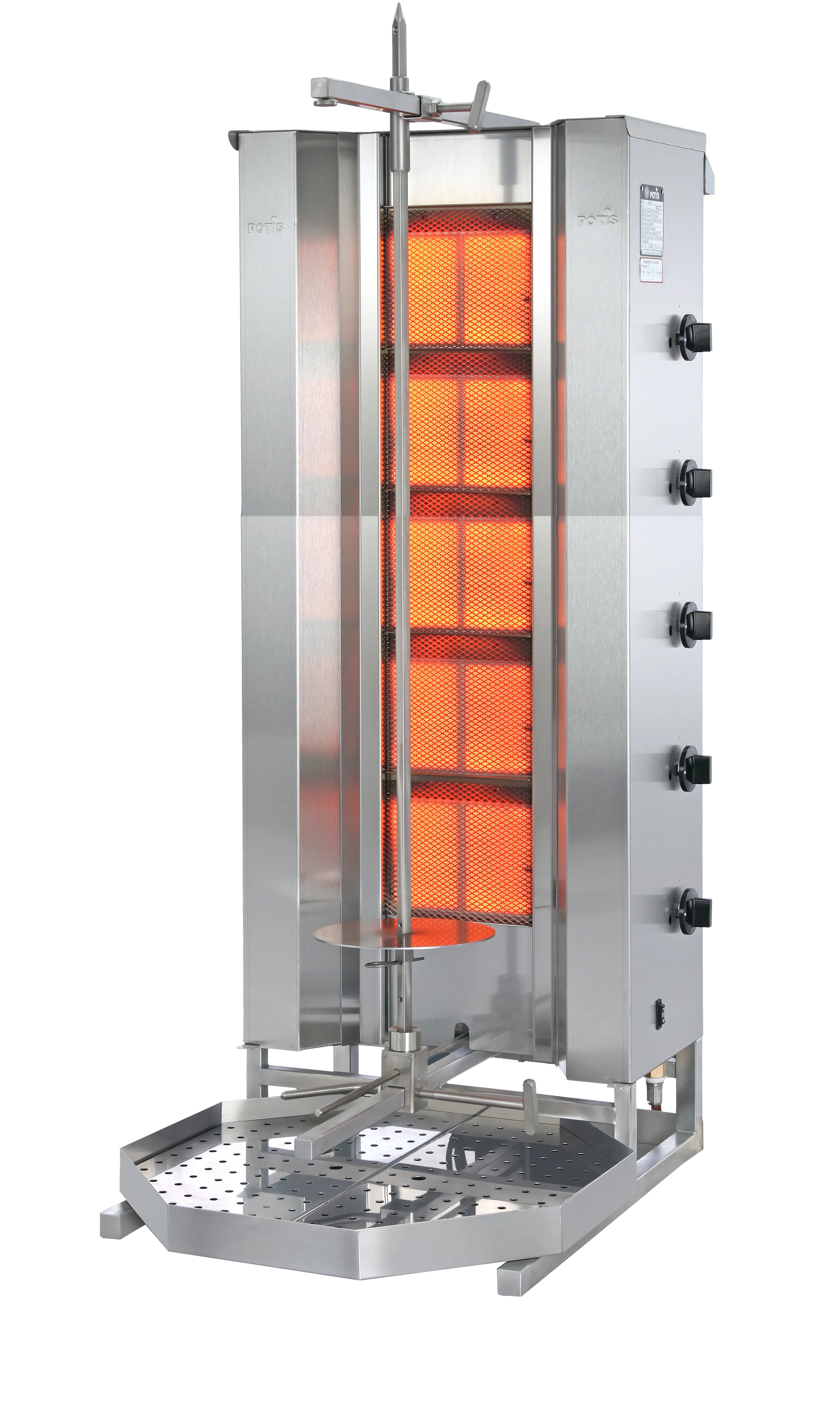 Potis Gd4 Gas Shawarma Machine